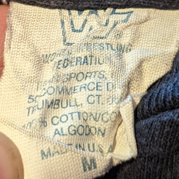 Ultra Rare 1996 WWF Undertaker all over print tee Shirt MEDIUM vintage mens - Picture 4 of 4